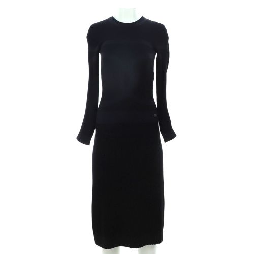 Women's CC Midi-Length Sweater Dress Silk Blend